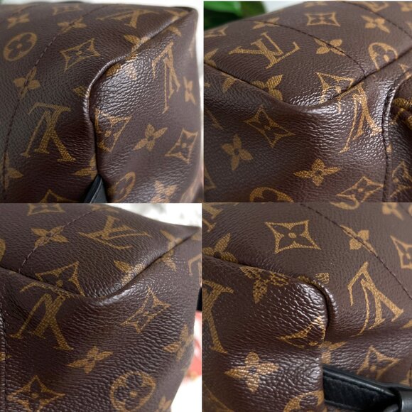 100% Authentic Louis Vuitton Backpack Palm Springs MM Monogram FL2158 - Picture 11 of 16